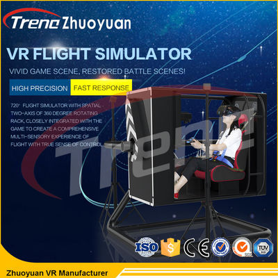 Supermarket Virtual Reality Flight Simulator Game One Player 50 Inch Screen Size