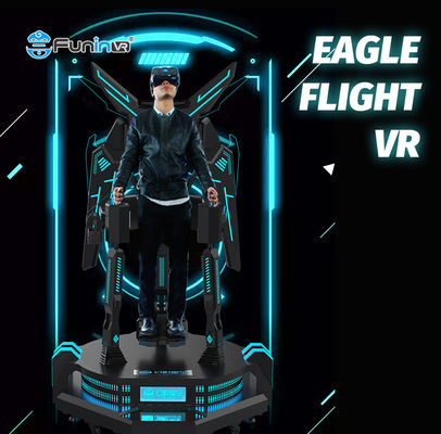 0.8kw Stand Up Flight VR Simulator Ultimate Platform High Motion Speed