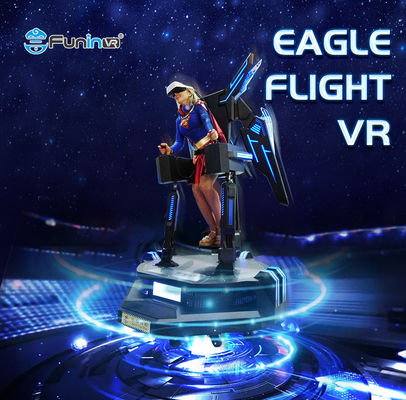 0.8kw Stand Up Flight VR Simulator Ultimate Platform High Motion Speed