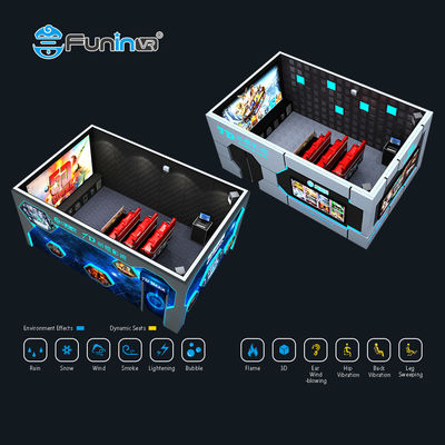 Sensation Spin 3D Freedom 5D Movie Theater For Shopping Mall