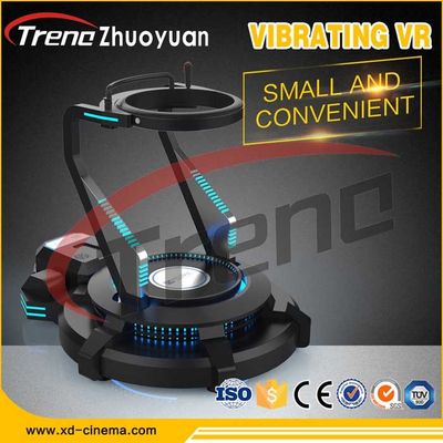 AC 220V Amusement Park Virtual Reality Video Game Equipment With Vibration Platform