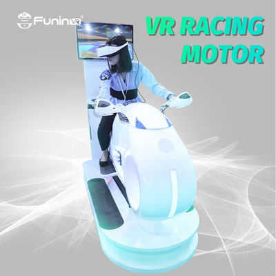 9D VR Racing Moto Cinema Simulator With 4.8KW Power