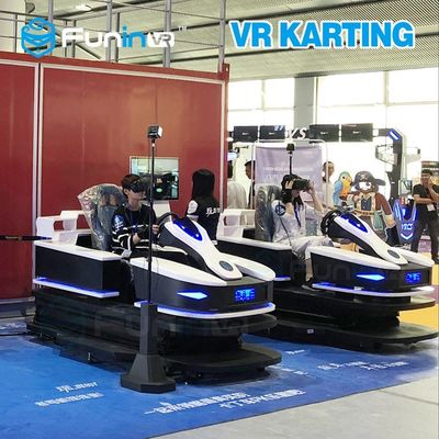 220V Voltage 9D VR Simulator 2100 X 2000 X 2100 Mm Size For Shopping Center