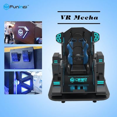 Joystick Control Real Mecha Feeling 9D Virtual Reality Simulator In Game Park