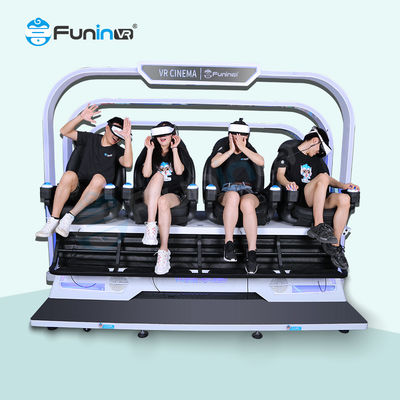 Entertainment 9D Virtual Reality Simulator Surround Sound Low Maintenance 220V