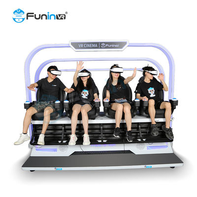 Entertainment 9D Virtual Reality Simulator Surround Sound Low Maintenance 220V