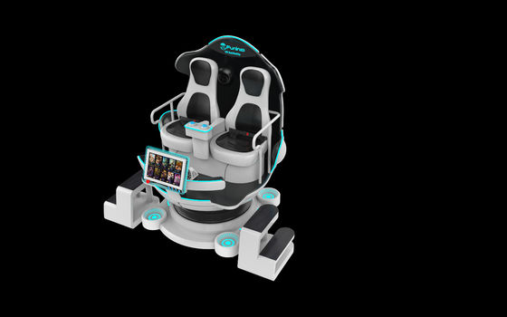 610kg Weight Capacity 9D VR Chair With Immersive VR Experience And Joystick Controller
