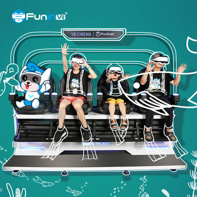 Entertainment 9D Virtual Reality Simulator Single-Platform 1709*3250*2280mm