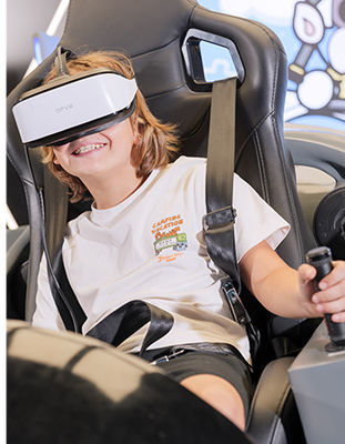 Fun VR Amusement Park with Vibrating Effects and WIFI Connectivity