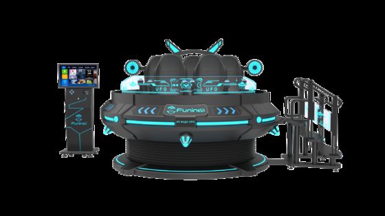 Upgrade Your Entertainment Business with 6 Seats 9D VR VR Cinema Voltage 220V/2.4KW and Computer I5 1650 8G 240G