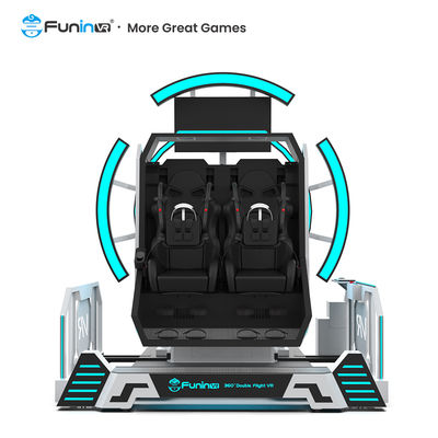 Take Your VR Experience To The 360° VR Flight Simulator Multiple Player 9D VR  Simulator Chair