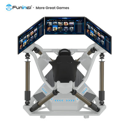 Racing Car Simulator with Three Screen Unleash the Full Potential of Your Entertainment Space with Innovative 9D Virtual Reality Cinema