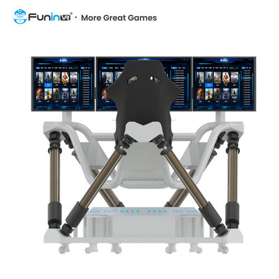 Experience the Ultimate FEC Entertainment with 20 Games 9D VR Simulator Racing Car Game Machine