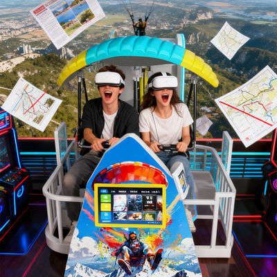9D Virtual Reality Simulator VR Skydive Immersive Experience VR Arcade Theme Park Offering Variety Of Content For Engaging Interactive Entertainment Solutions