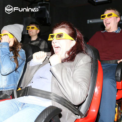 220V Theater Amazing Gun Shooting 7D Cinema Simulator With Electric / Hydraulic System