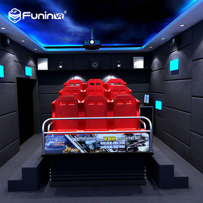 220V Theater Amazing Gun Shooting 7D Cinema Simulator With Electric / Hydraulic System
