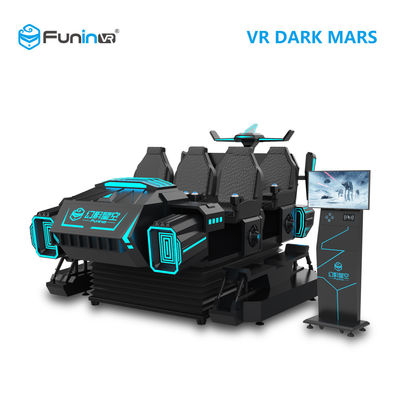 Six Seat 9D VR Simulator With Excited 9D Games / Electric Crank System