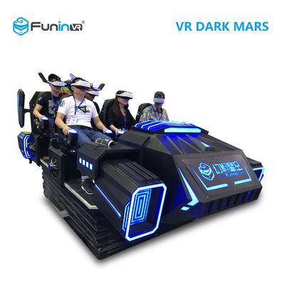 Six Seat 9D VR Simulator With Excited 9D Games / Electric Crank System
