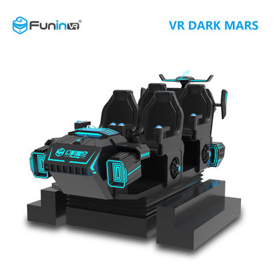 Six Seat 9D VR Simulator With Excited 9D Games / Electric Crank System