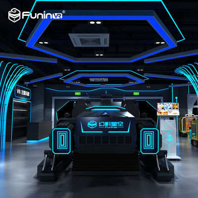 9D VR 6 Seats Virtual Reality Arcade Game Machine Rides Amusement Park
