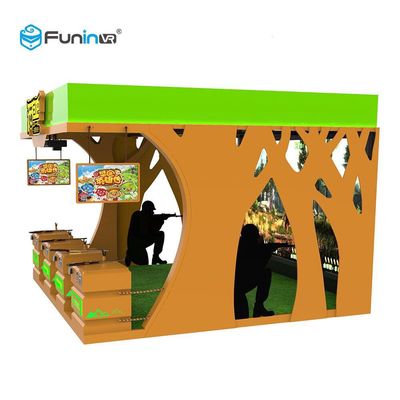 1000W 9D Virtual Reality Simulator / 2D 3D Exciting Gun Shooting Game Machine