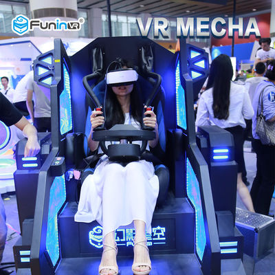 700KW 360 degree rotation  shooting game 9D VR simulator   with safety belt