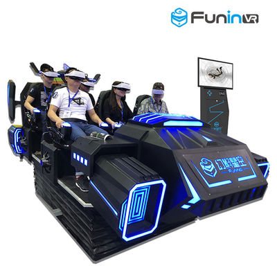 6 Seats 9D Virtual Reality Cinema VR Multiplayer Game Car Equipment With ISO9001