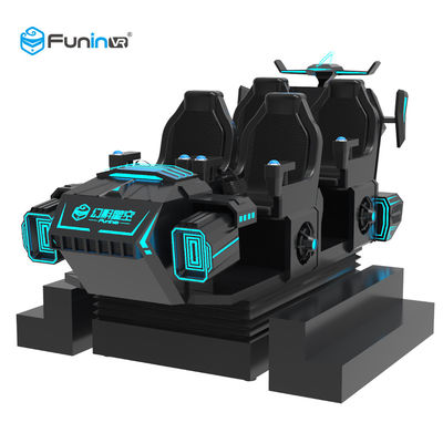 3.8KW 9D Cinema Simulator Virtual Reality Shooting VR Game Car With Delicate Action