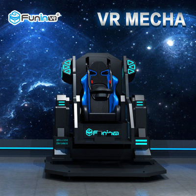 700KW 9D Virtual Reality Simulator 360 Degree Rotation Shooting Game With Safety Belt