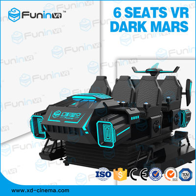 1500KG 9D Virtual Reality Simulator Cinema Motion Car Games For Kids In Supermarket