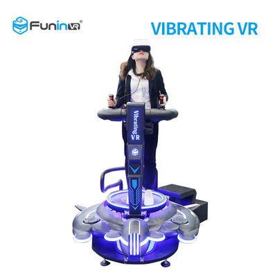 1 Player 182kg 9D Game Vibrating VR Simulator With LED Lights PICO Helmet