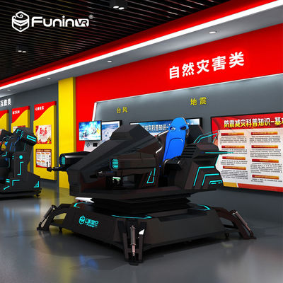Motion Driving Ride Racing Car Virtual Reality Simulator For Theme Park