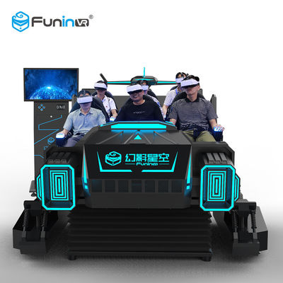 1500KG 9D Virtual Reality Simulator Cinema Motion Car Games For Kids In Supermarket