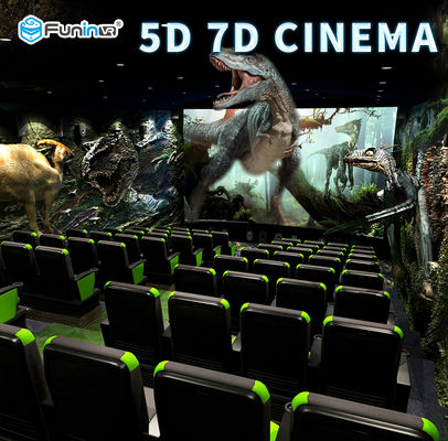 Customized 5D / 7D / 9D Cinema Simulator With Computer Control System