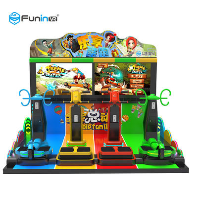 Interesting Child Interactive Parkour 9D VR Simulator For Amusement Park