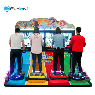 Interesting Child Interactive Parkour 9D VR Simulator For Amusement Park