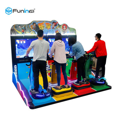 Interesting Child Interactive Parkour 9D VR Simulator For Amusement Park