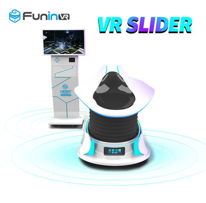 Double Seats Arcade Game VR Slide / VR Shooting Machine For Fun