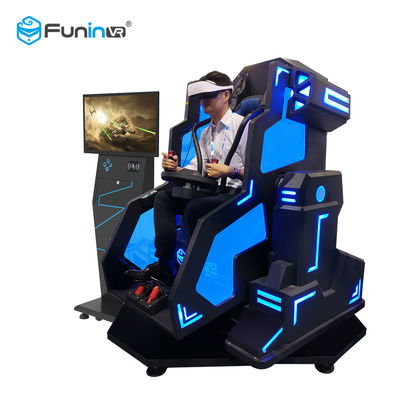 Theme Park 9D VR Vibrating Simulator With Pneumatic 6 Dof Platform
