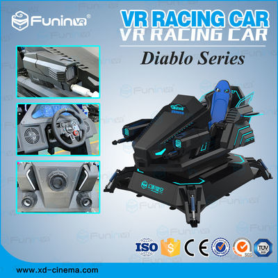 Amusement Park 9D VR Driving Simulator Car Racing Game Machine 3 Dof 1 Player