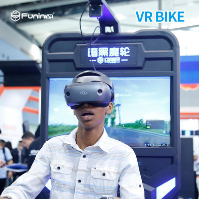 1 player Indoor Virtual Reality Stationary Bike / Exercise Bike Virtual Ride Design Service