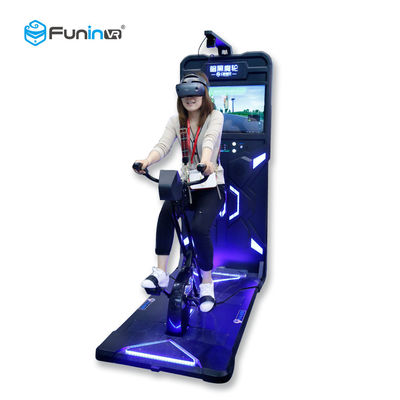 1 player Indoor Virtual Reality Stationary Bike / Exercise Bike Virtual Ride Design Service
