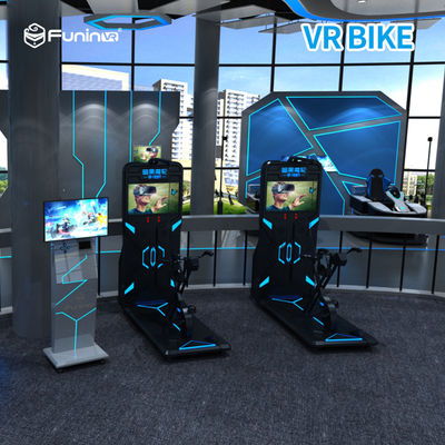 1 player Indoor Virtual Reality Stationary Bike / Exercise Bike Virtual Ride Design Service