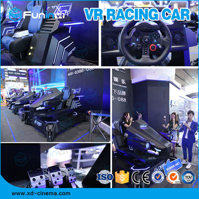 Amusement Park 9D Virtual Reality Simulator F1 Racing Car Machine 550KG 2.5*1.9*1.7M