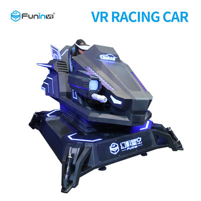 Amusement Park 9D Virtual Reality Simulator F1 Racing Car Machine 550KG 2.5*1.9*1.7M
