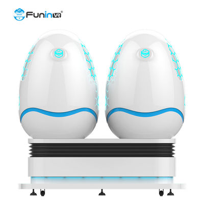 360 Degree Virtual Reality 9D VR Egg Chair Cinema Machine With 2 Seats