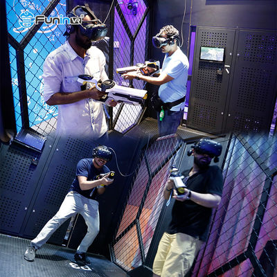 VR+ Park Rides Electronic Arcade Games 9D VR Multiplayer Dynamic Escape Room VR