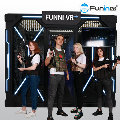 Amusement Park Indoor Multuplayer Interactive 9D VR Walking Shooting Game
