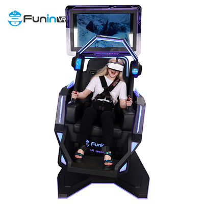 Crazy Exciting 360 Degree VR simulator Rotation Flight 9D VR Simulator for Roller Coaster