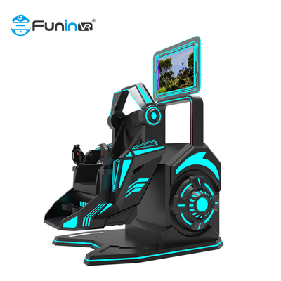 9D Virtual Reality Racing Game Machine 360 Degree Rotation VR Motion Chair For Theme Park